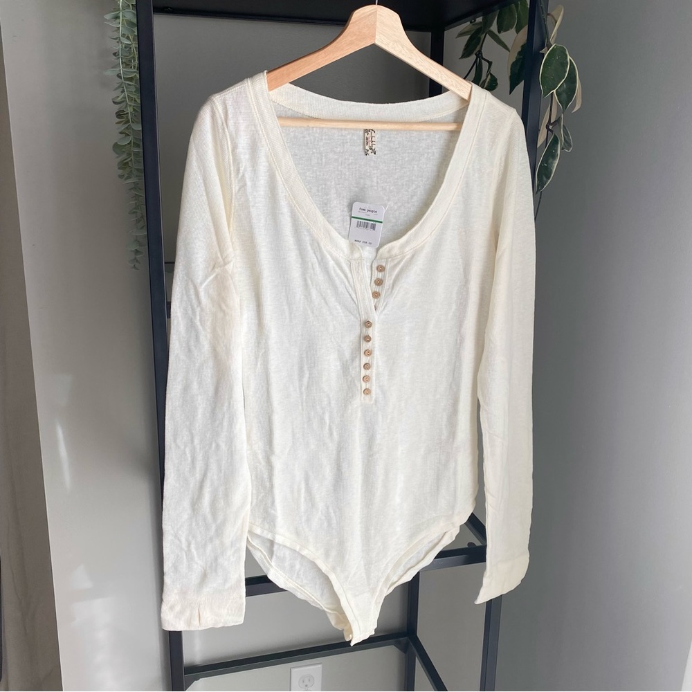 NWT Free People Intimately Dylan Thermal Bodysuit